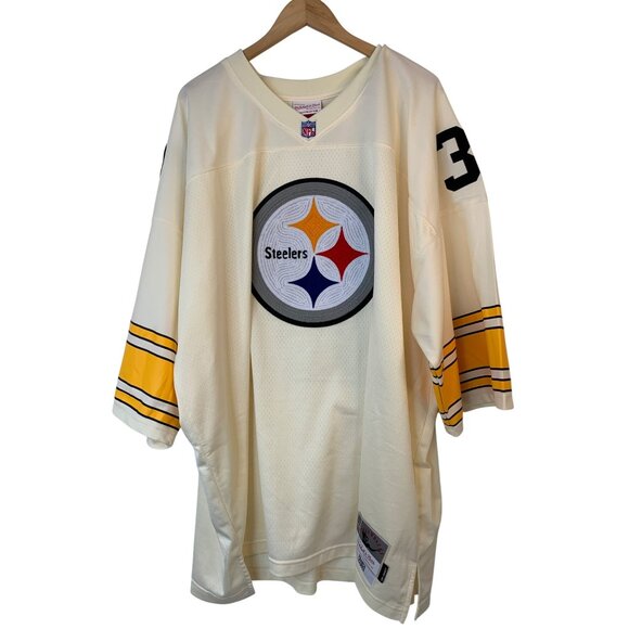 Mitchell & Ness Harris Pittsburgh Steelers Throwback Jersey NFL 5XL 10033 - Picture 1 of 16